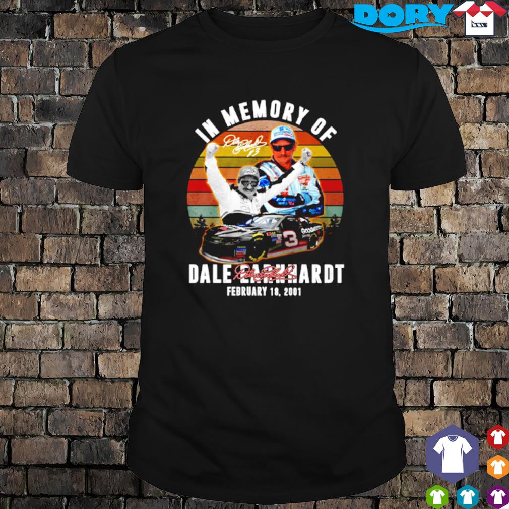 in memory of dale earnhardt shirt