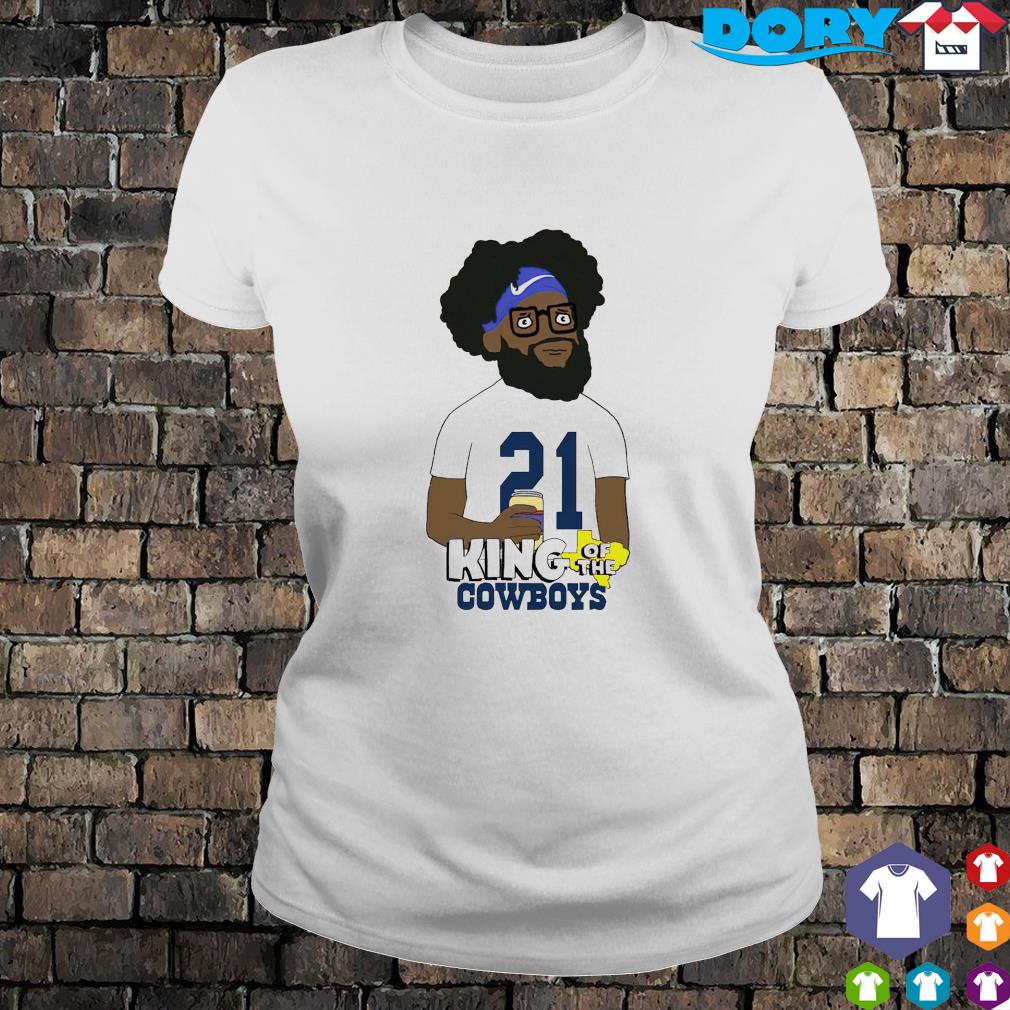 Ezekiel Elliott king of the Cowboys shirt - T Shirt Classic