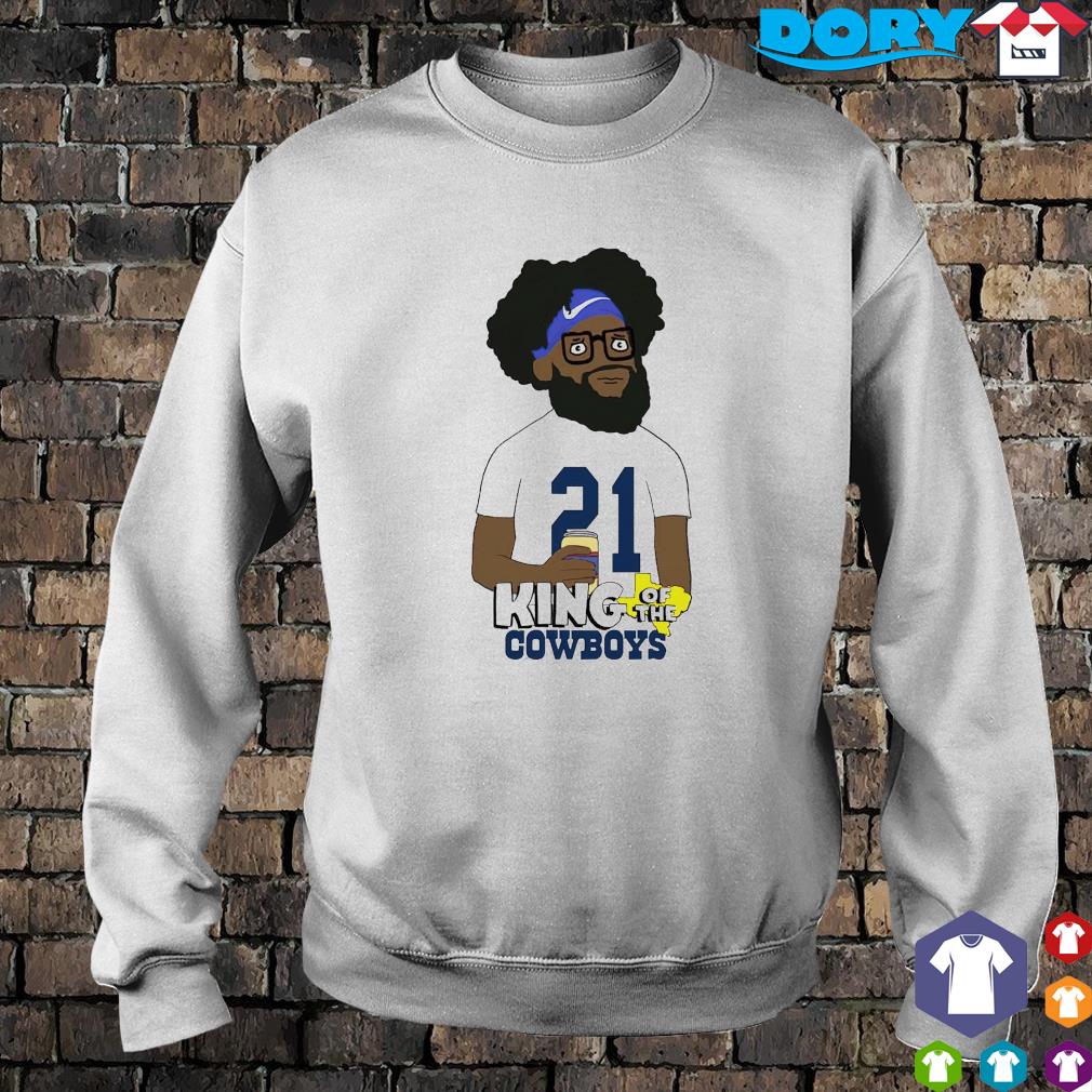 Ezekiel Elliott king of the Cowboys shirt - T Shirt Classic