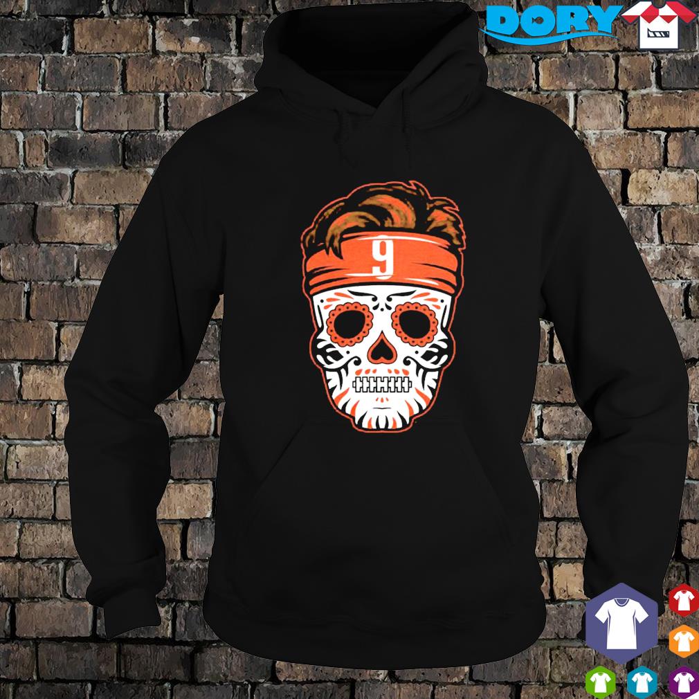 Joe Burrow sugar skull shirt, hoodie, sweater and v-neck t-shirt