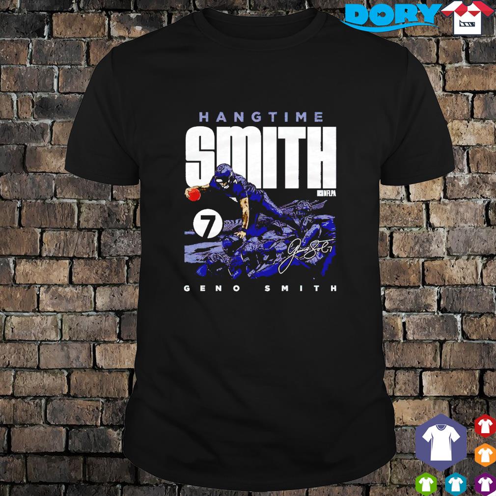 Seattle Football Geno Smith hang time signature shirt, hoodie, sweater and  v-neck t-shirt