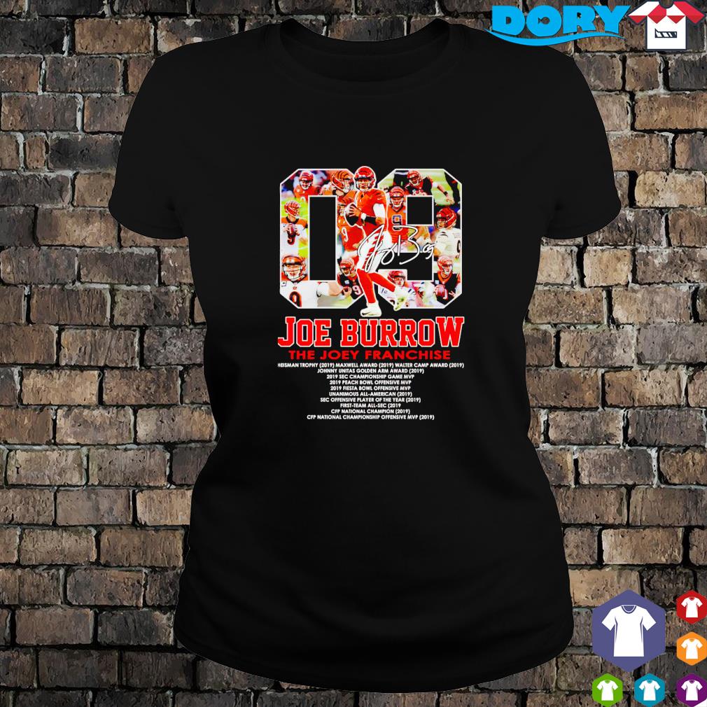 Original joe Burrow Cincinnati Bengals Super Bowl signature shirt, hoodie,  sweater, long sleeve and tank top