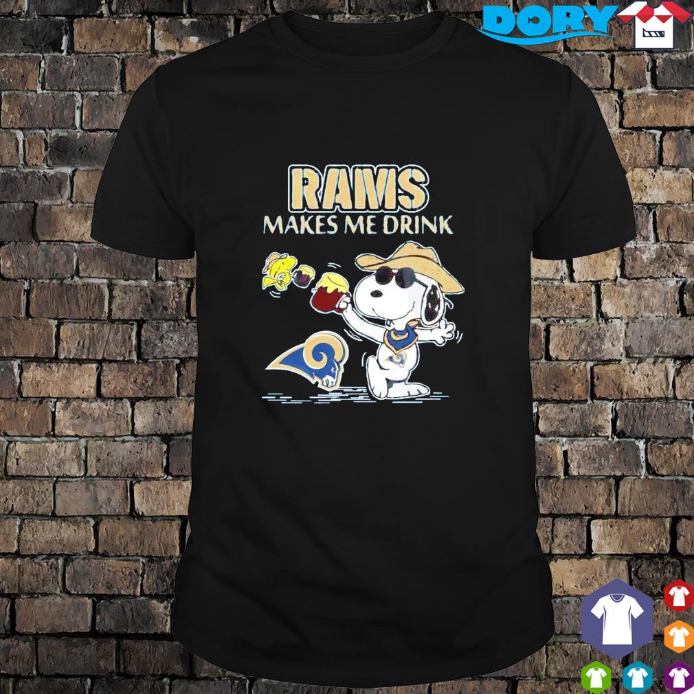 Snoopy And Woodstock Los Angeles Rams T Shirt - Trend T Shirt Store Online