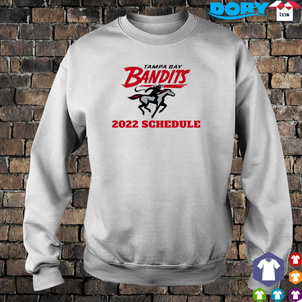 Tampa Bay Bandits 2022 Schedule logo football shirt, hoodie and sweater