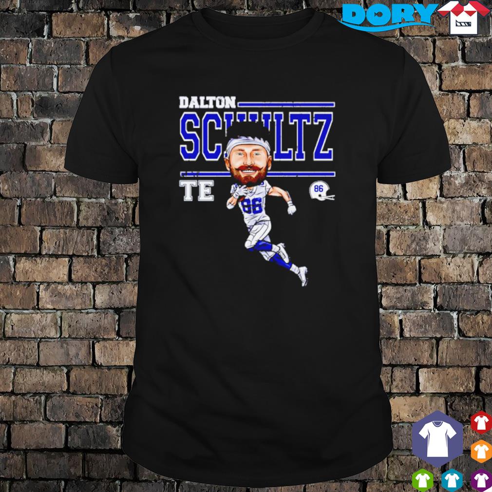 Dalton Schultz Cartoon 86 football shirt, hoodie and sweater