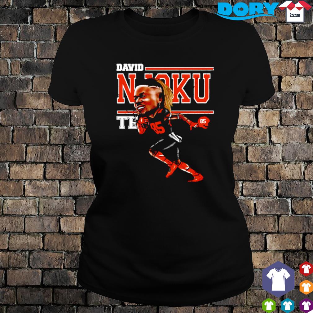 Funny david Njoku 85 Cleveland Browns football player poster shirt, hoodie,  sweater, long sleeve and tank top