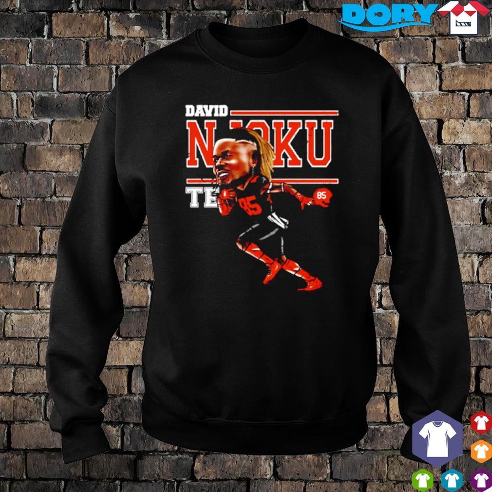 Funny david Njoku 85 Cleveland Browns football player poster shirt, hoodie,  sweater, long sleeve and tank top