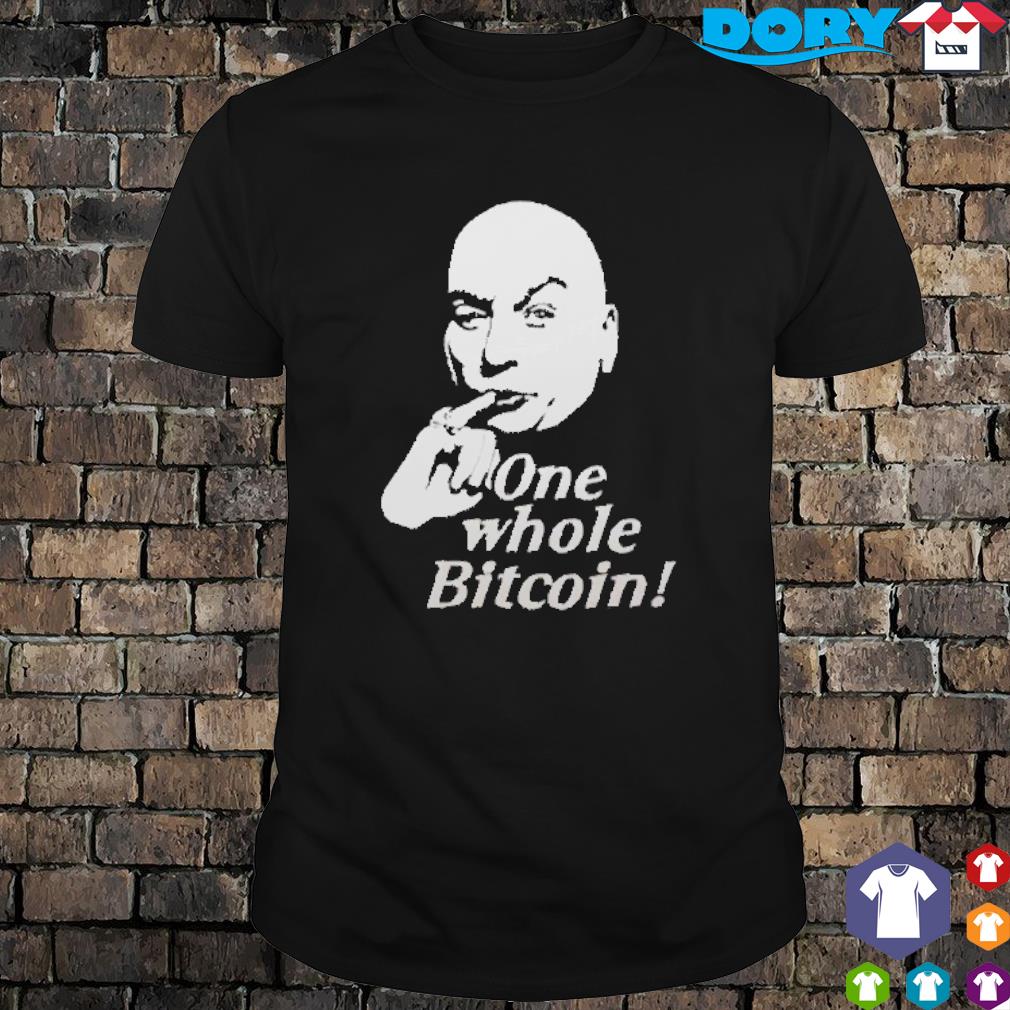 One whole bitcoin vintage shirt