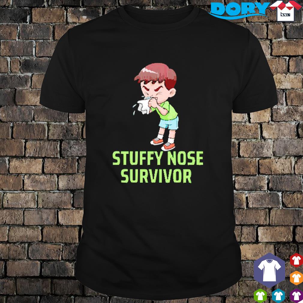 Stuffy Nose Survivor cartoon shirt