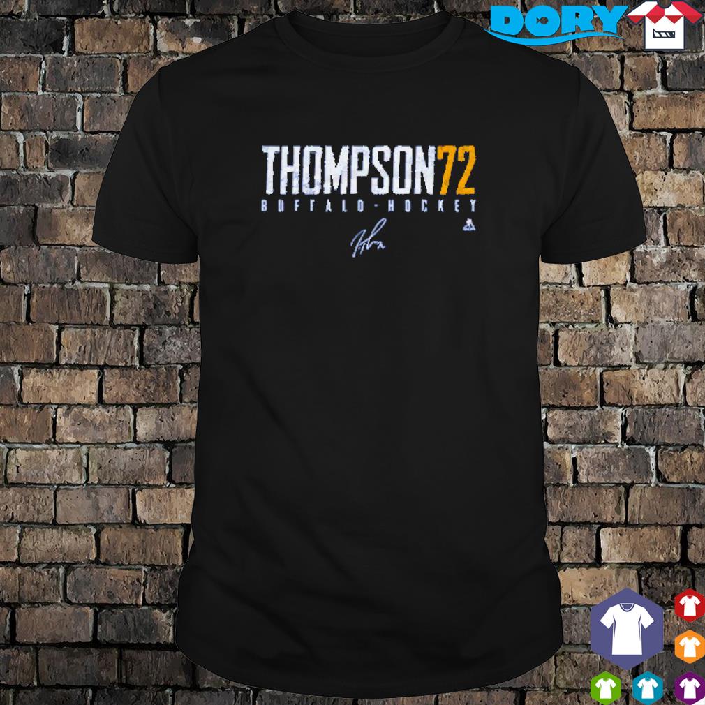 Tage Thompson Buffalo 72 hockey signature shirt