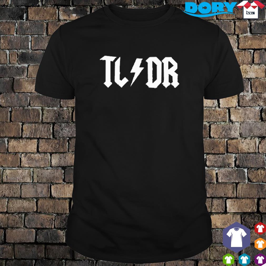 TLDR lightning logo shirt