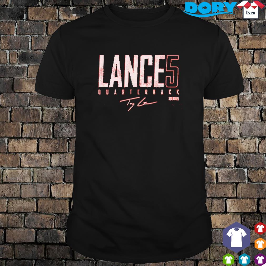 Trey Lance San Francisco 5 football signature shirt