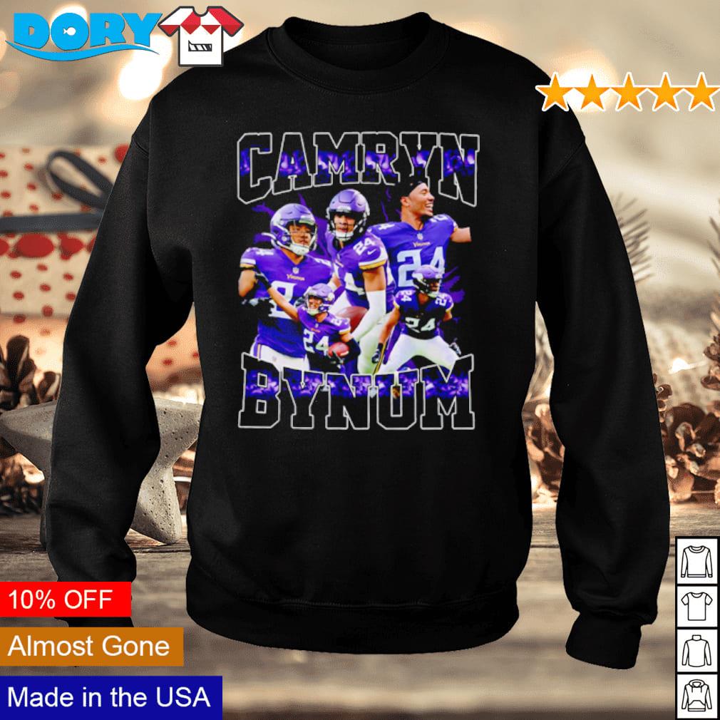 Camryn Bynum 24 Minnesota Vikings football player poster shirt, hoodie,  sweater, long sleeve and tank top