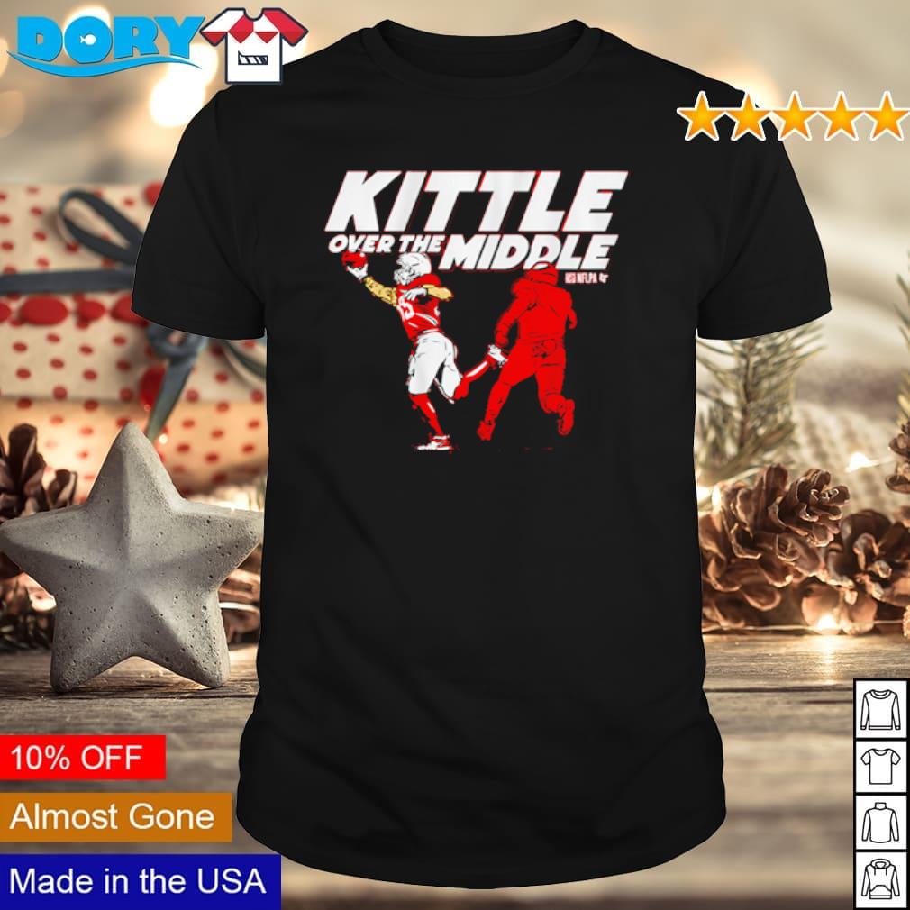 George Kittle Over The Middle 2023 T-shirt, hoodie, sweater, long sleeve  and tank top