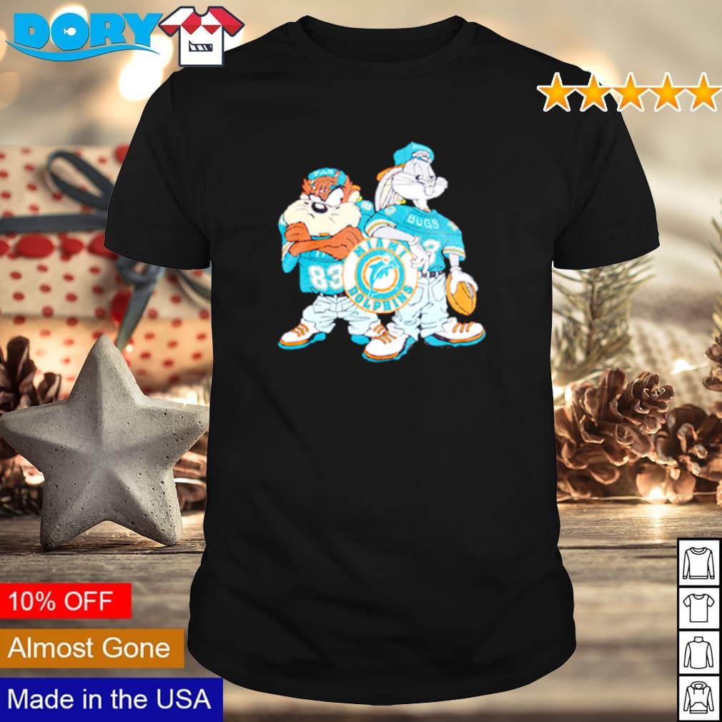 Cute Snoopy Miami Dolphins Logo Heartbeat Shirt - Togethertee