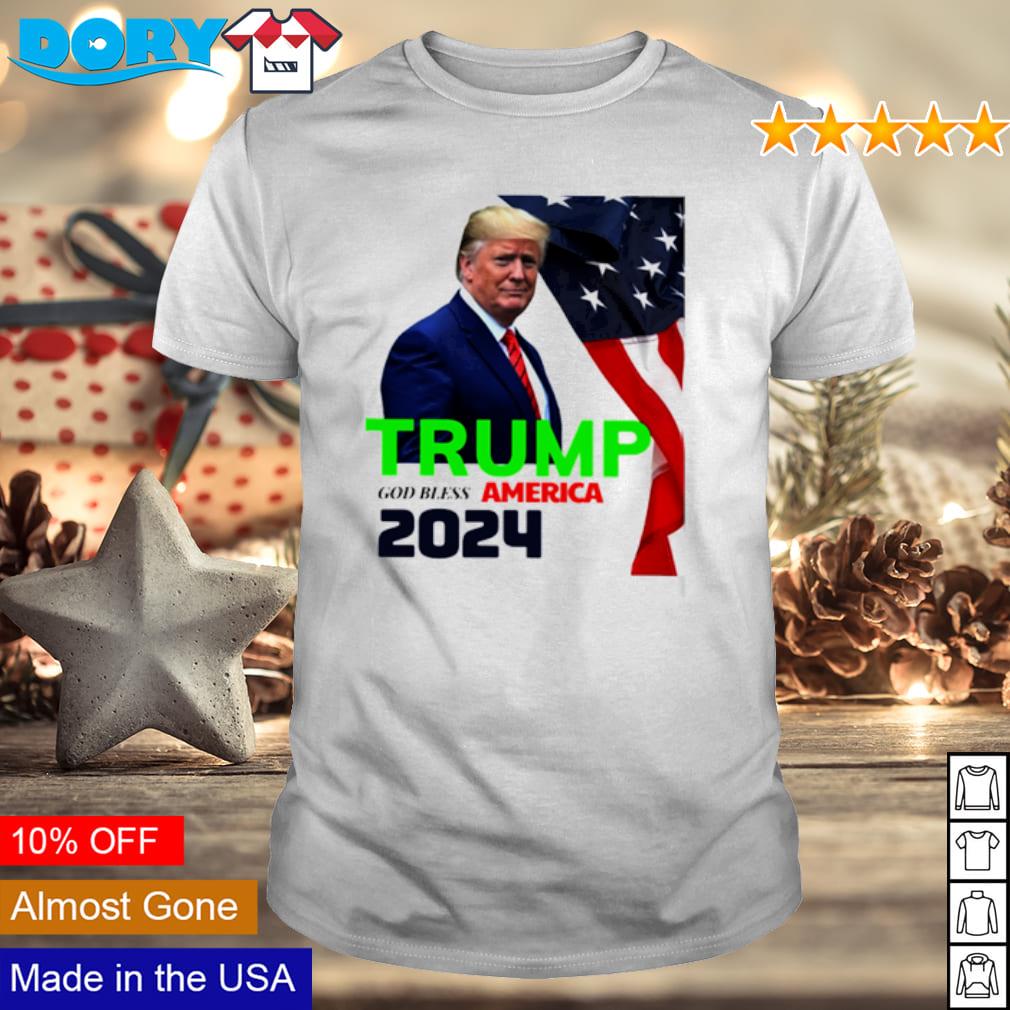 Best supporting Mr. Trump god bless America 2024 shirt