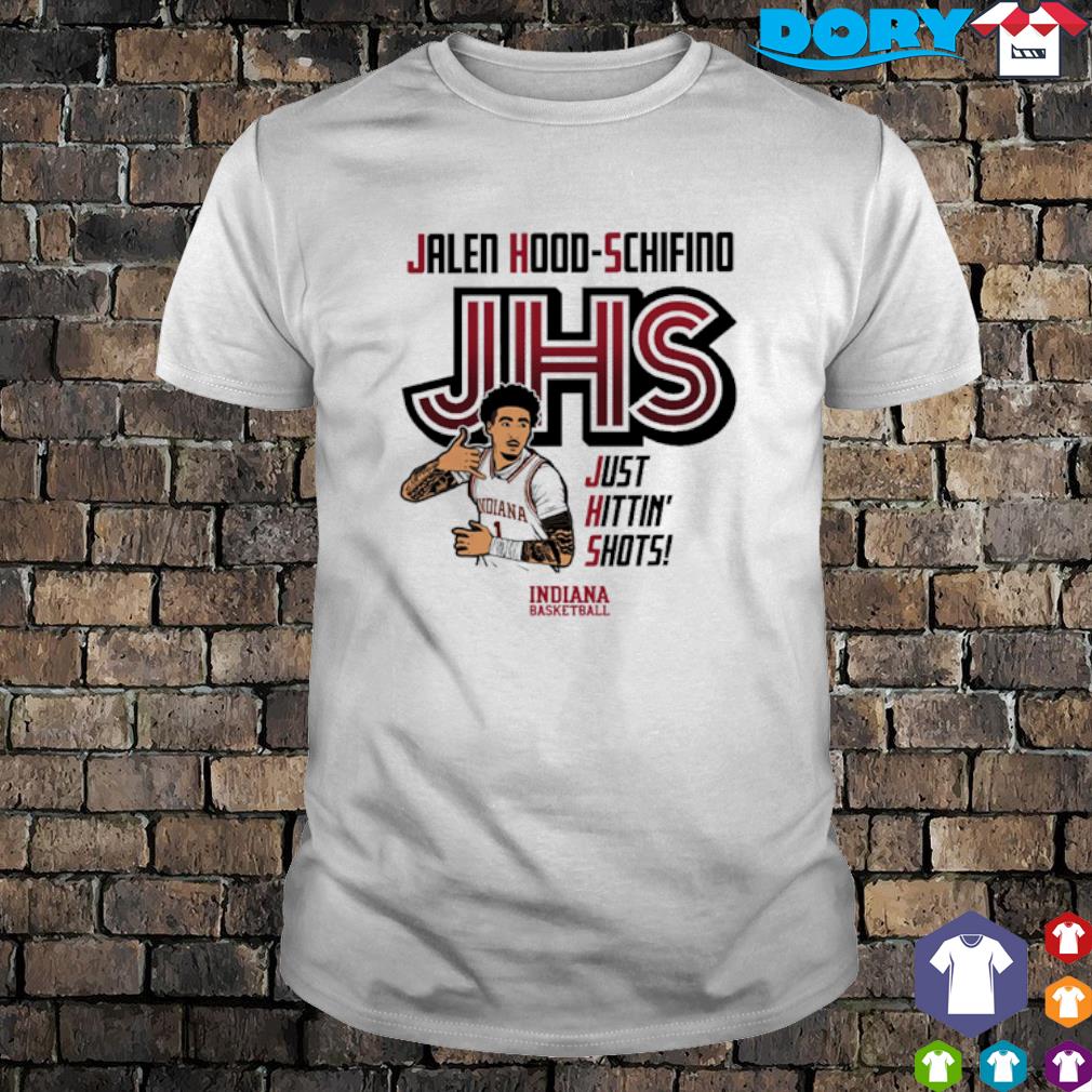Best jalen Hood Schifino JHS Just Hittin's Shots Indiana basketball shirt