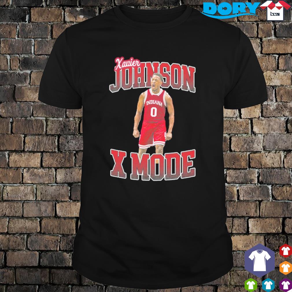 Best xavier Johnson Drop x mode the Indiana basketball shirt