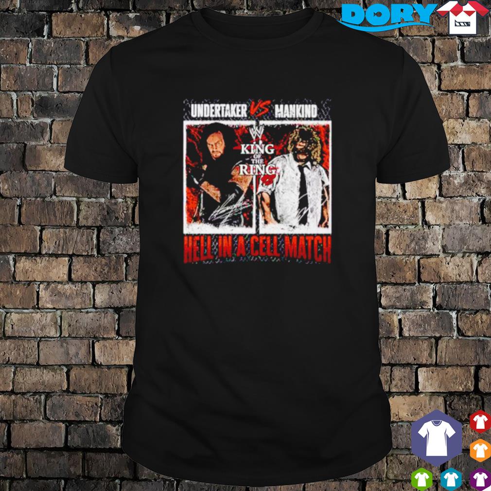 Funny the Undertaker vs Mankind king of the Ring 1998 shirt