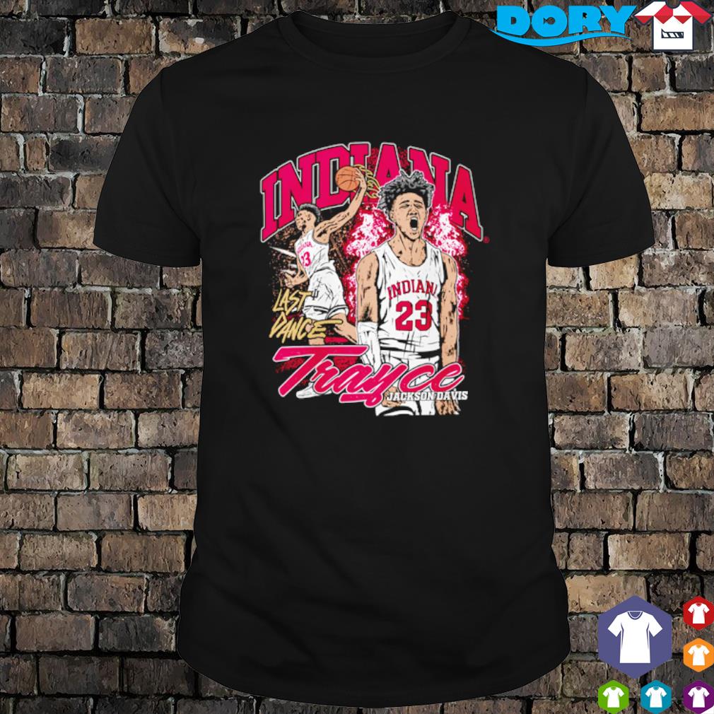 Original trayce Jackson Davis last dance Indiana basketball shirt