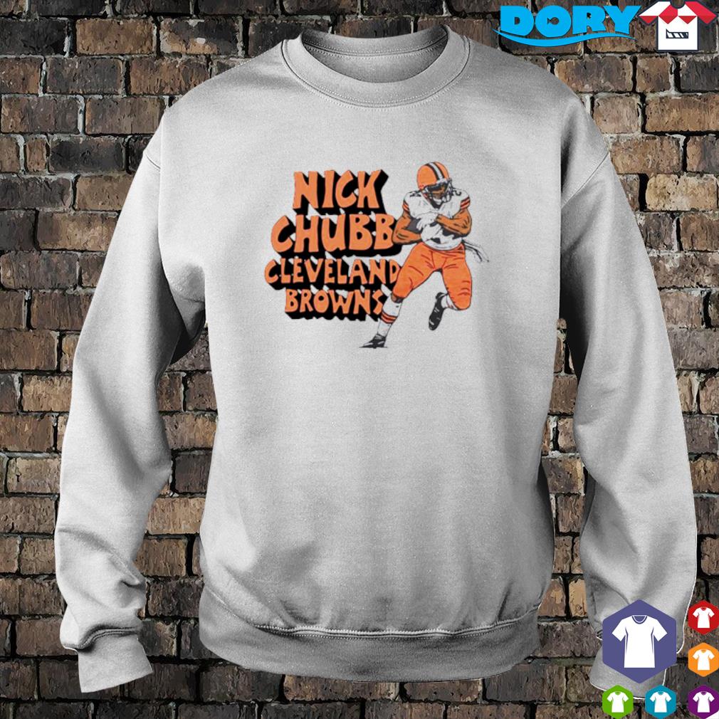 Nick Chubb Shirt Sweatshirt Hoodie She Loves The Chubb Funny Football Shirts  Cleveland Browns Tshirt Browns Game Nick Chubb Knee Injury T Shirt -  Laughinks