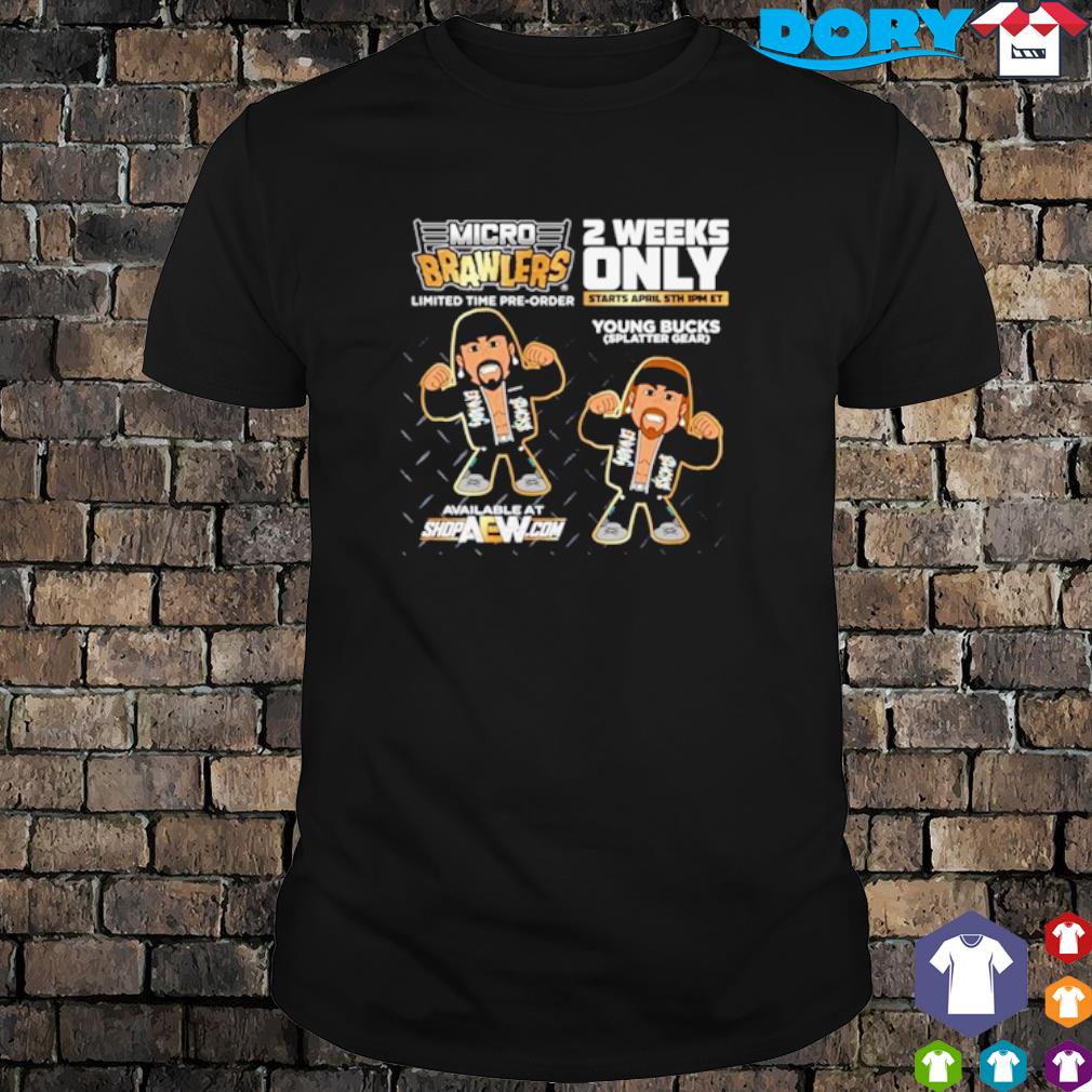 Official micro brawlers 2 weeks only shirt