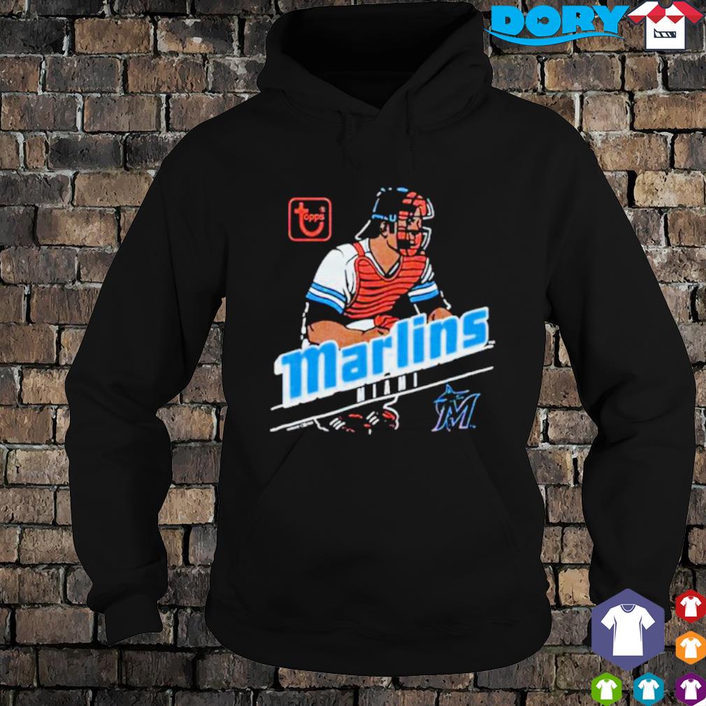 Official Mlb x topps miamI marlins T-shirt, hoodie, tank top, sweater and long  sleeve t-shirt