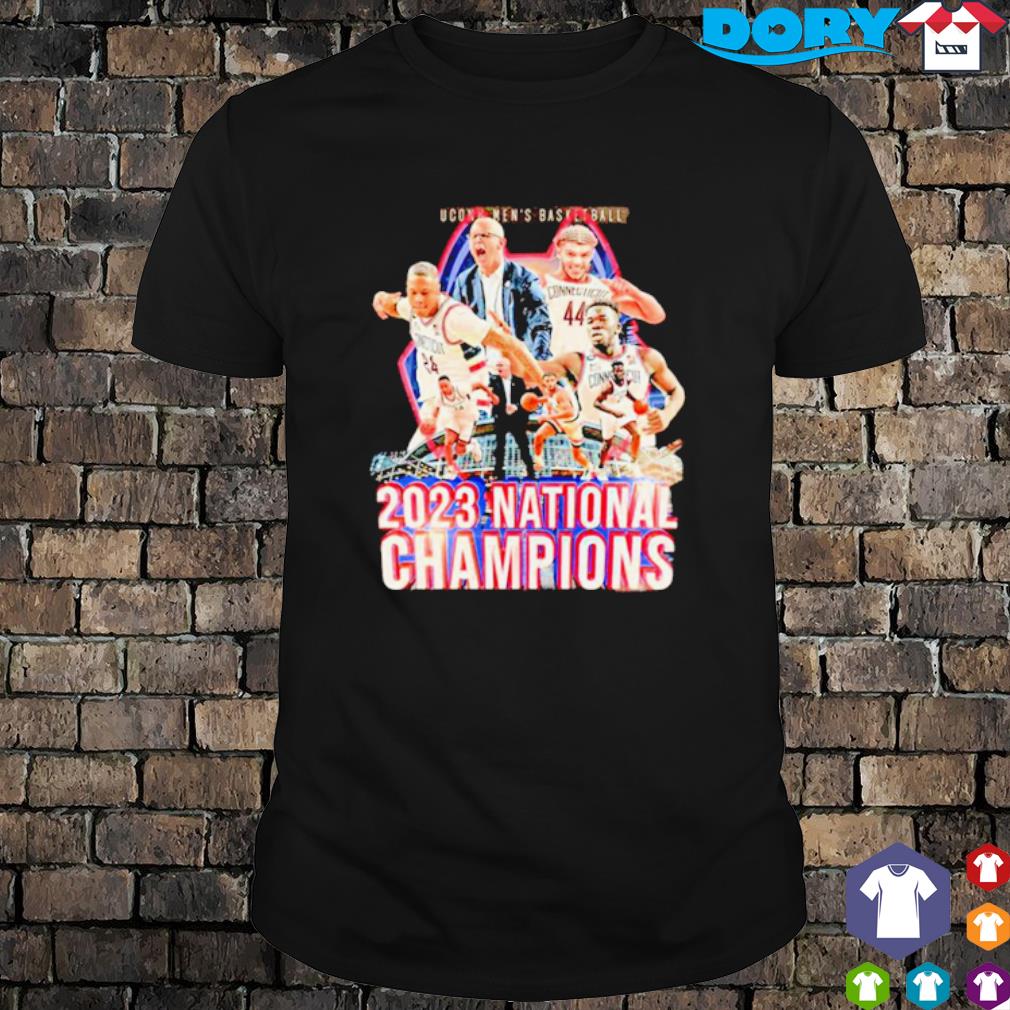 Original uCONN men’s basketball 2023 national champions basketball shirt