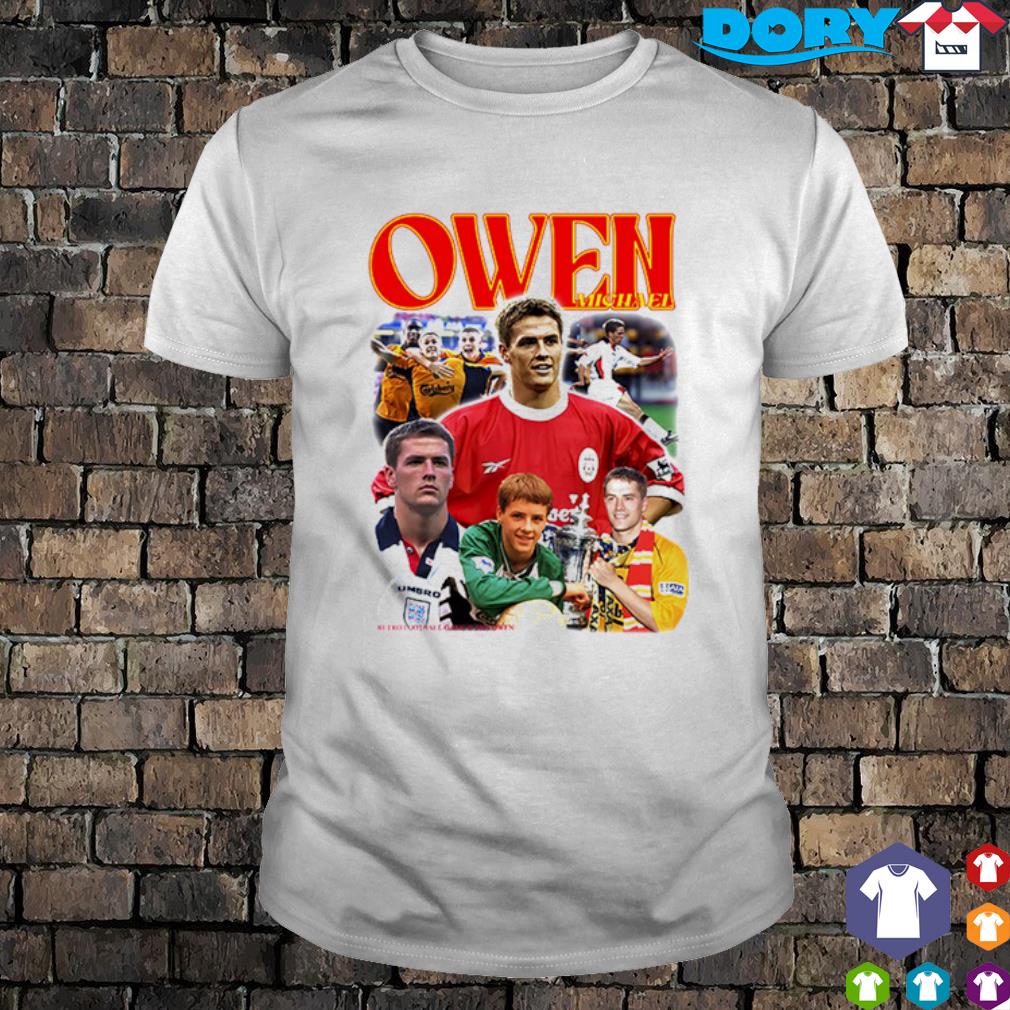 Premium michael Owen soccer vintage shirt