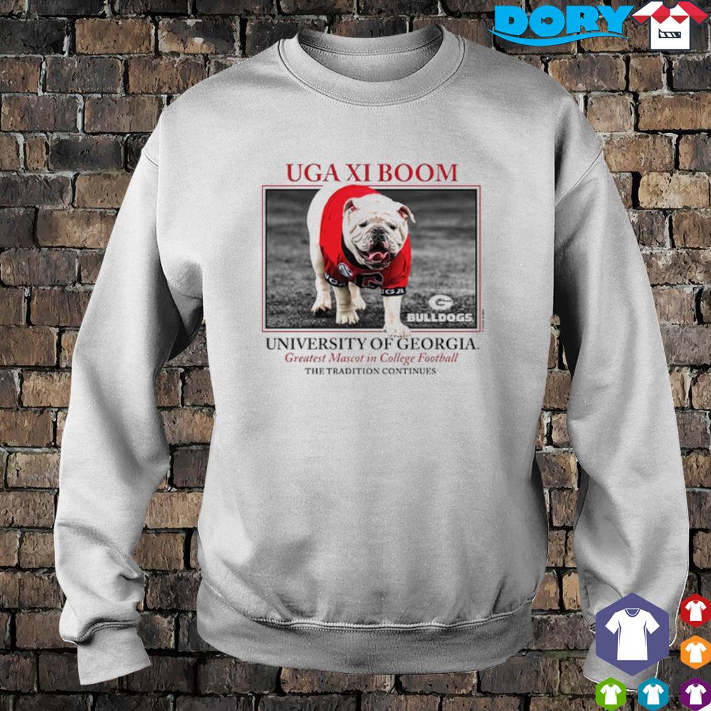 Georgia Bulldogs Uga Xi Boom University Of Georgia The Tradition Continues  shirt, hoodie, sweater, long sleeve and tank top