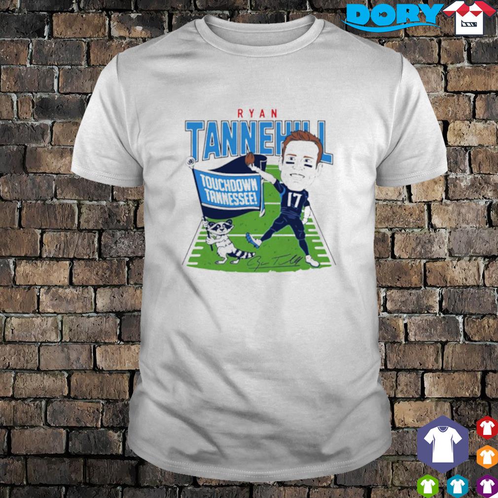 Ryan tannehill caricature touchdown Tennessee T-shirt, hoodie