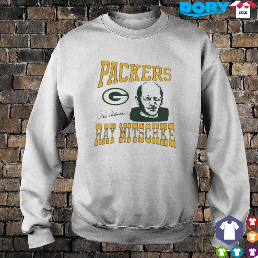 Green Bay Packers Homage #66 Nitschke Signature T-Shirt at the Packers Pro  Shop