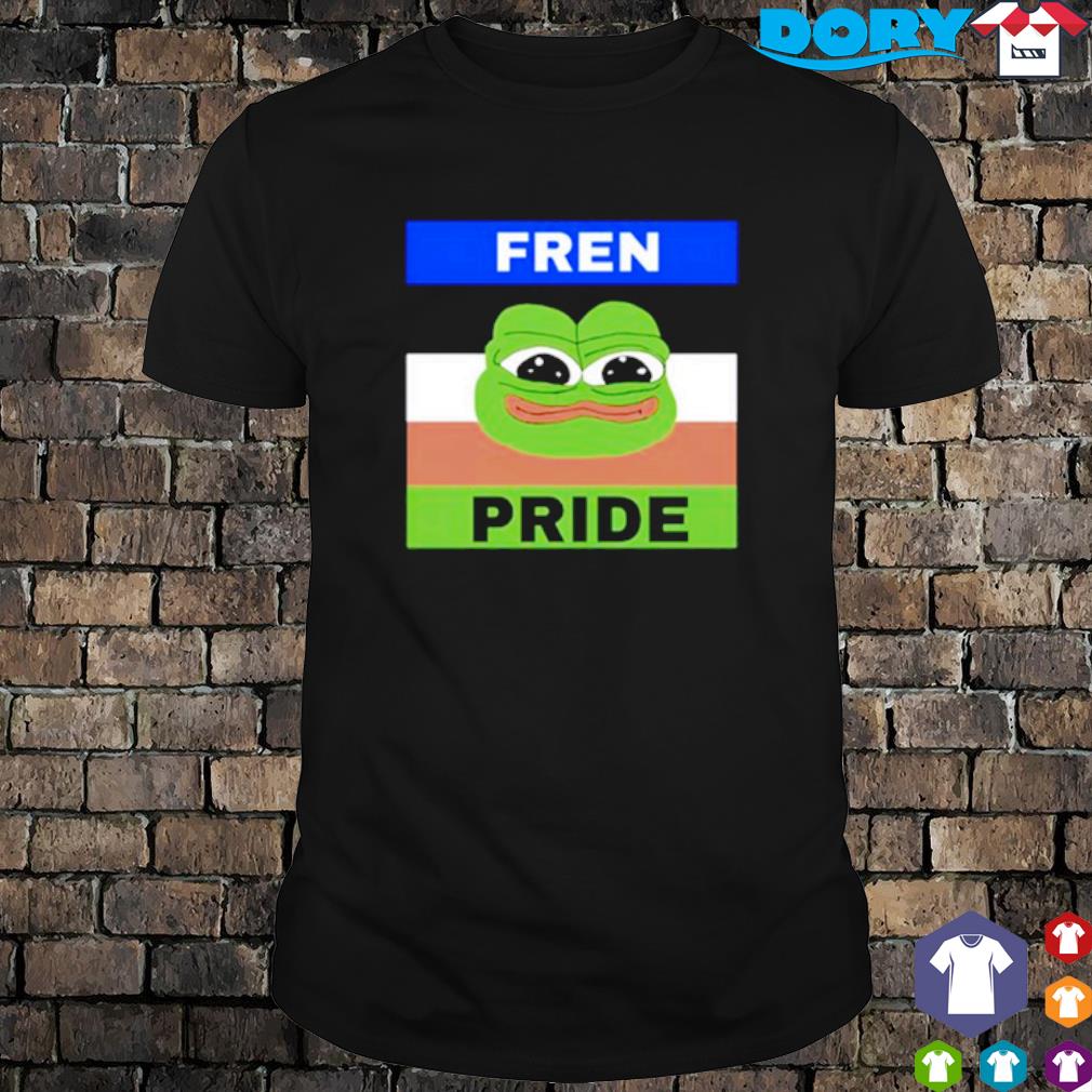 Funny pepe Fren Pride shirt
