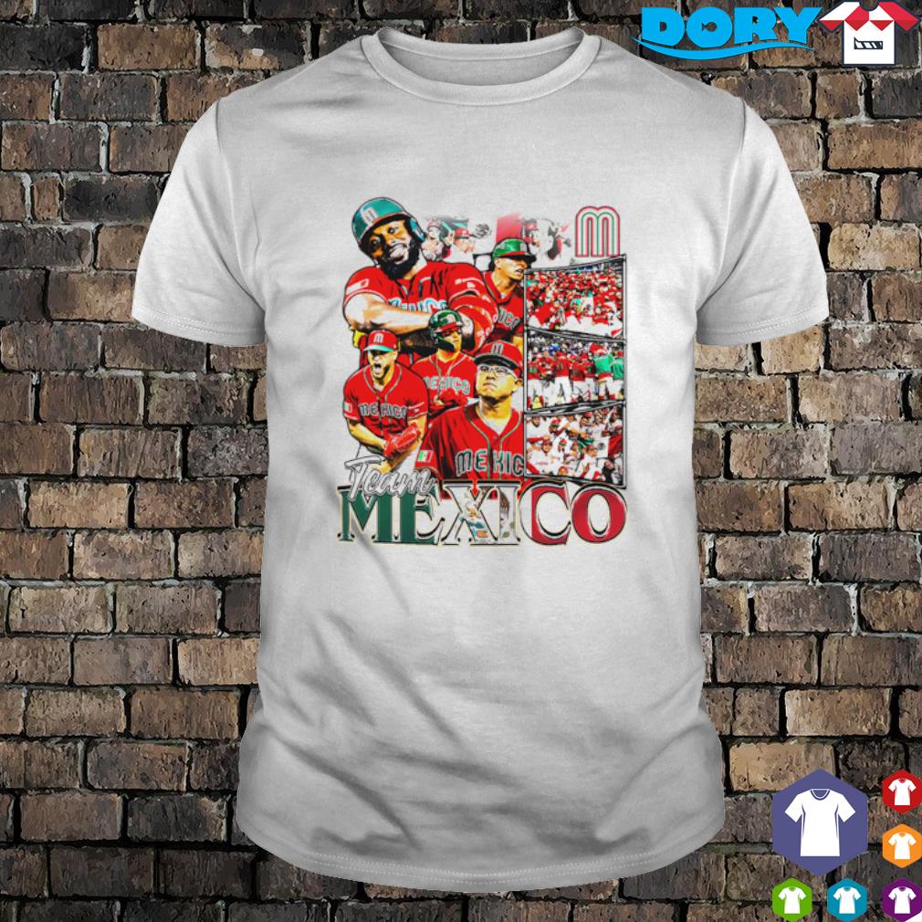 Nice wBC Mexico team baseball shirt