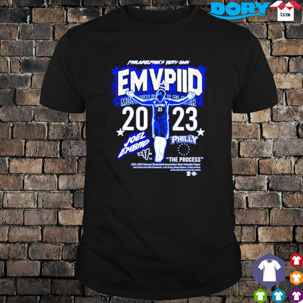 Official mVP Embiid Piladelphia's very own basketball shirt