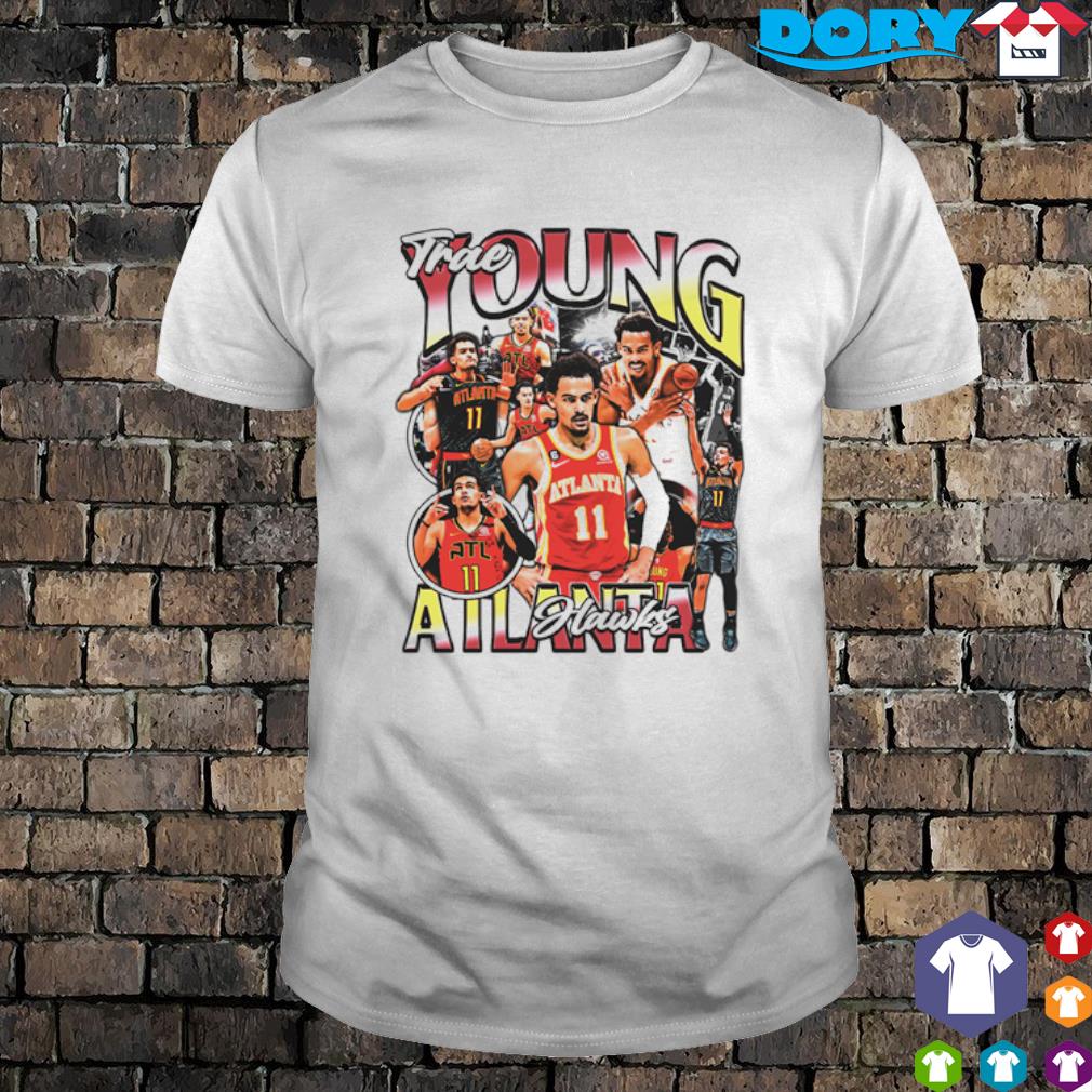 Official trae Young Atlanta Hawks basetball shirt