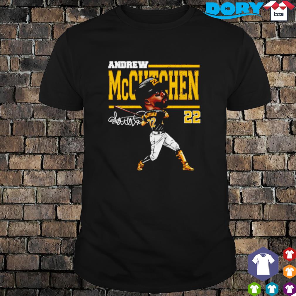 Andrew McCutchen - Caricature - Pittsburgh Baseball T-Shirt