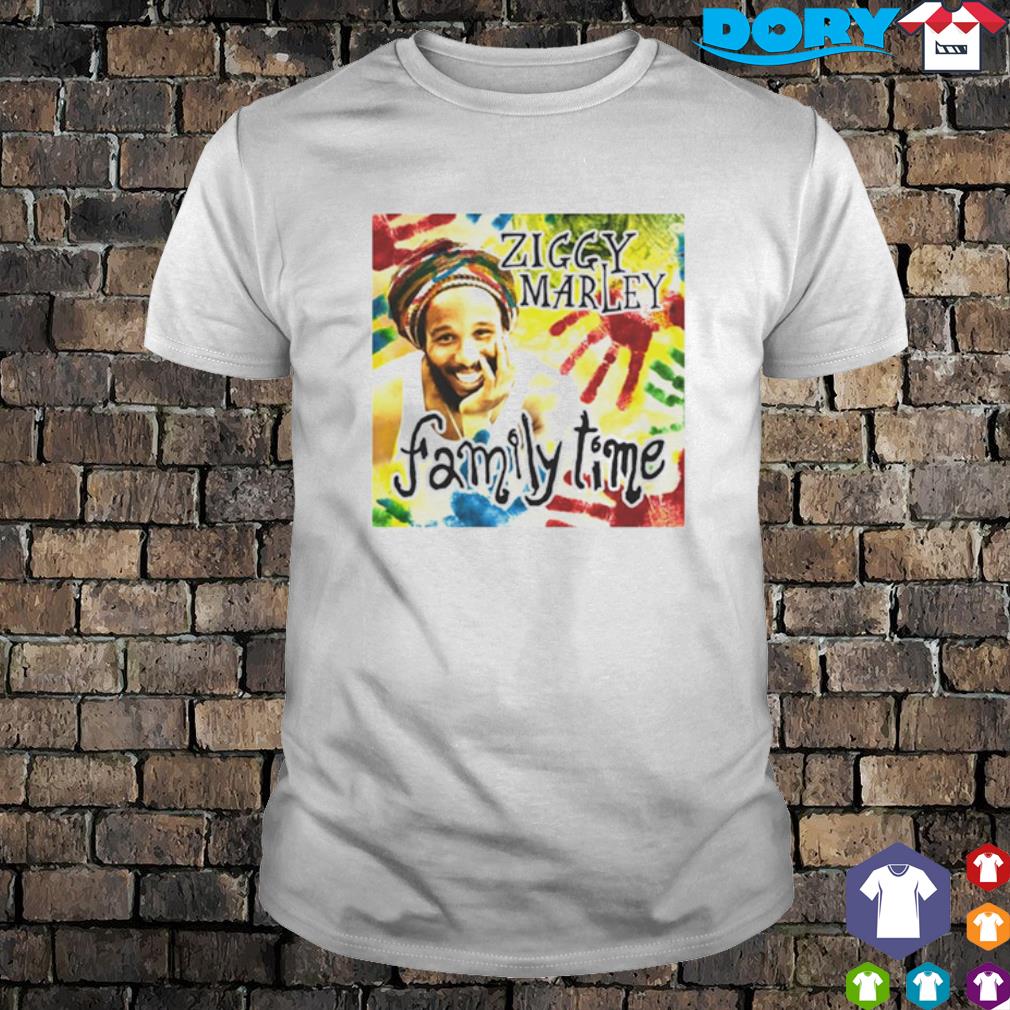 Original ziggy Marley Family Time album cover shirt