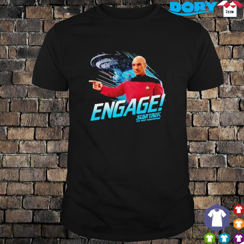 Premium star Trek Engage shirt