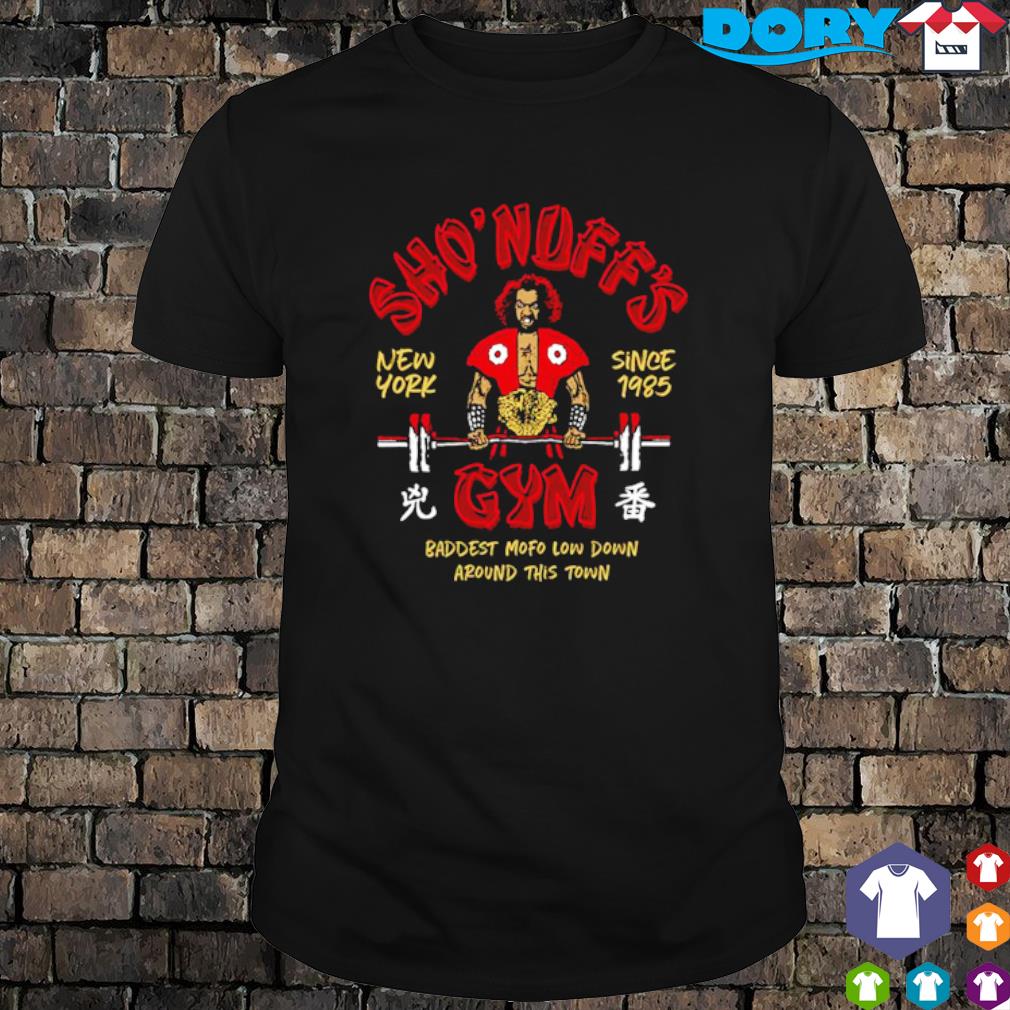 Top sho'nuff's Gym New York Since 1985 vintage shirt