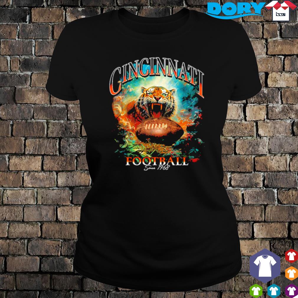 Get Cincinnati Bengals Football Since 1968 Tiger Shirt For Free Shipping •  PodXmas