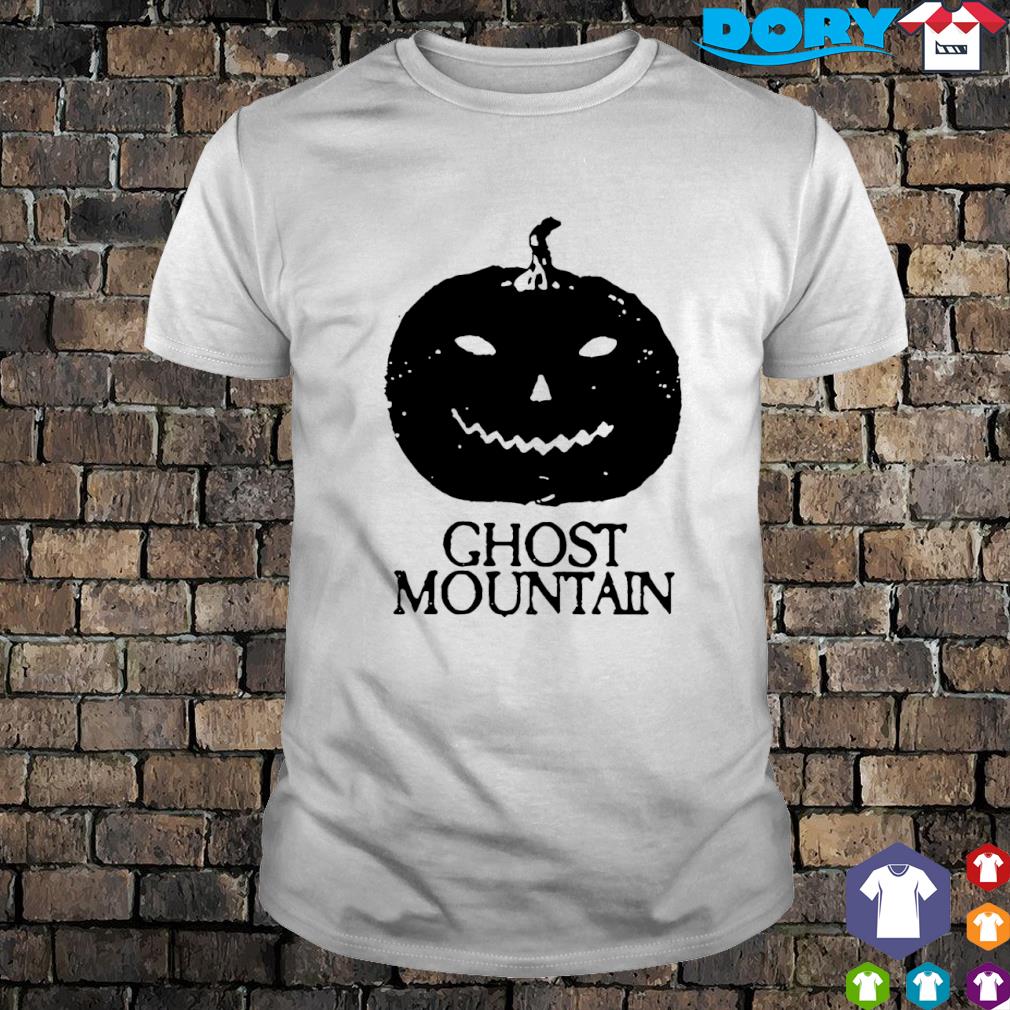 Funny ghost mountain pumpkin not worth this pain Halloween shirt