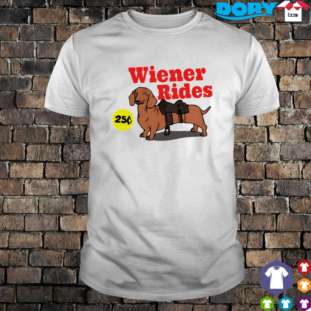 Official danny Duncan Wiener Rides Dog Cartoon shirt