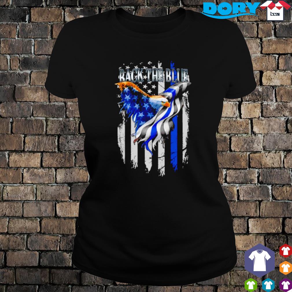 thin blue line shirt women's