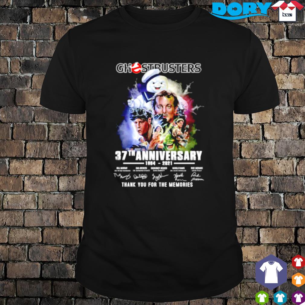 Ghostbusters 37th Anniversary 1984 2021 signature shirt